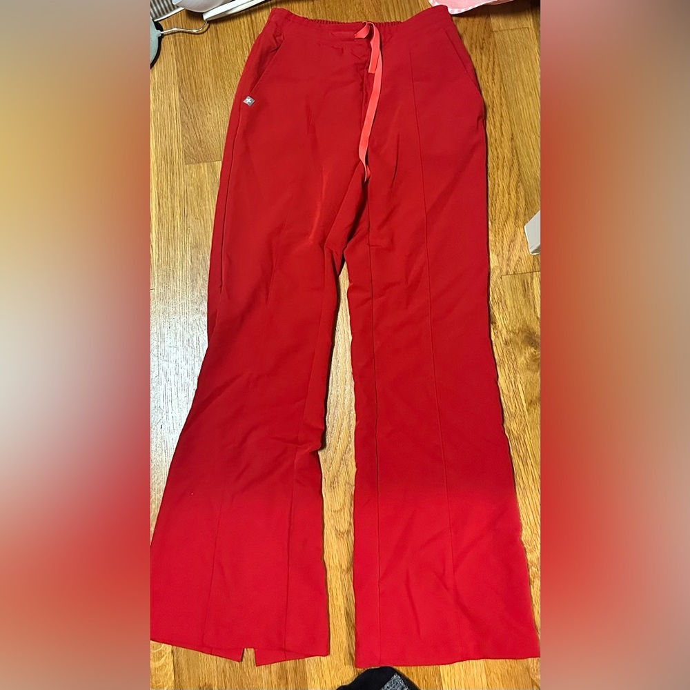 Limited edition red figs pants